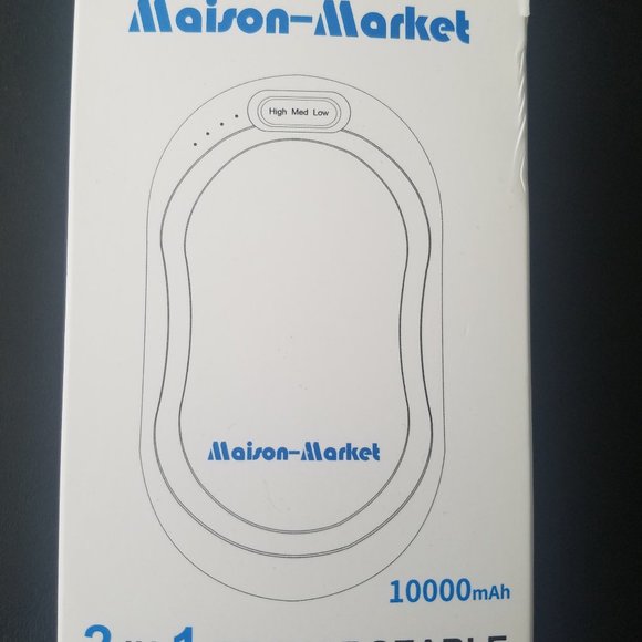 2 in 1 Rechargeable Hand Warmer Power Bank - Picture 1 of 7